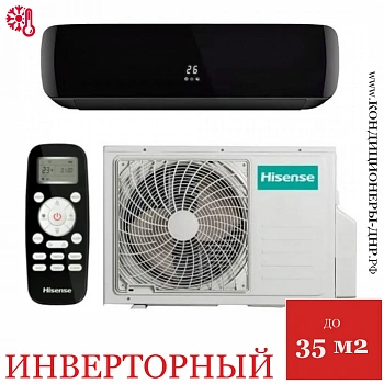 Кондиционер Hisense AS-13UW4RVETG01G(B)/AS-13UW4RVETG01W(B) Black Crystal Super DC Inverter Wi-Fi в Енакиево