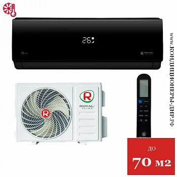 Кондиционер Royal Clima RC-AN70HN/IN/RC-AN70HN/OUT Attica Nero в Енакиево