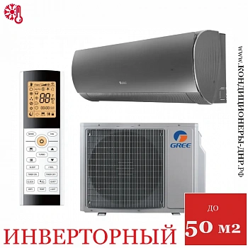 Кондиционер Gree GWH18ACD-K6DNA1I(LCLH) Lyra Inverter Black в Енакиево