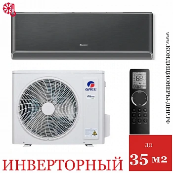 Кондиционер Gree GWH12AVCXD-K6DNA1A Airy Inverter черный в Енакиево