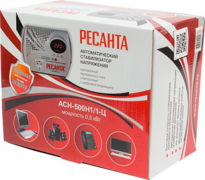 Стабилизатор напряжения Ресанта АСН-500Н1/1-Ц в Енакиево