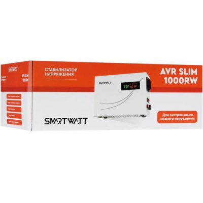 Стабилизатор напряжения SMARTWATT AVR SLIM 1000RW в Енакиево
