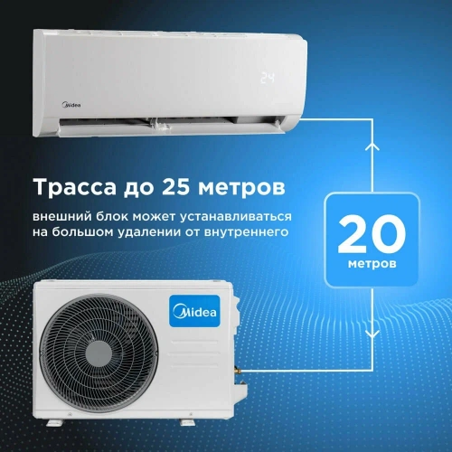 Кондиционер Midea MSFRW-09HRN8-I/MSFR-09HRN8-O в Енакиево