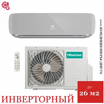 Кондиционер Hisense AS-10UW4RVETG01G(S)/AS-10UW4RVETG01W(S) Silver Crystal Super DC Inverter в Енакиево