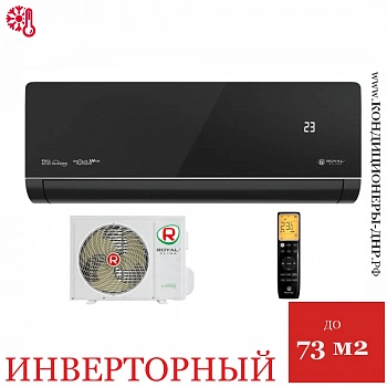 Кондиционер Royal Clima RCI-RSN75HN/IN/RCI-RSN75HN/OUT Royal Supremo Nero Inverter в Енакиево