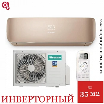 Кондиционер Hisense AS-13UW4RVETG01G(C)/AS-13UW4RVETG01G(C) Champagne Crystal Super DC Inverter Wi-Fi в Енакиево