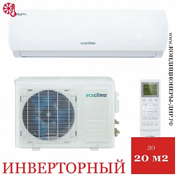 Кондиционер Ecoclima EC/I-07QC/ECW/I-07QCW Wind Line Inverter (White) в Енакиево