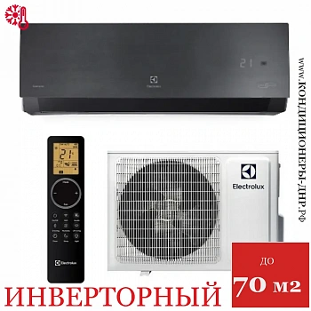 Кондиционер Electrolux EACS/I-24HEN-BLACK/N8_24Y Enterprise Super DC Inverter в Енакиево