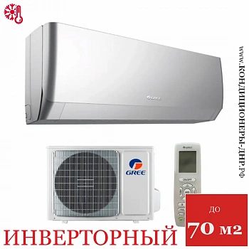 Кондиционер Gree GWH24AGEXF-K6DNA4A Pular Inverter Arctic Silver в Енакиево
