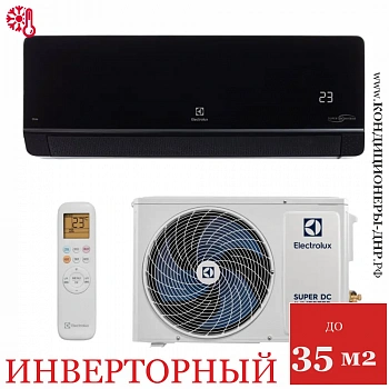 Кондиционер Electrolux EACS/I-12HIX-BLACK/N8 Onix Super DC Wi-Fi в Енакиево