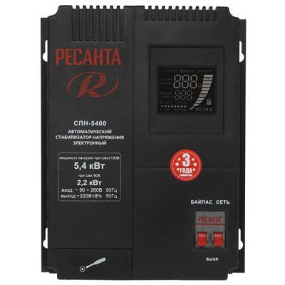 Стабилизатор напряжения Ресанта СПН-5400 в Енакиево